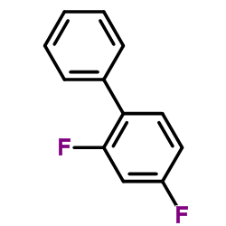 2,4-Difluorobiphenyl structure, CAS 37847-52-2