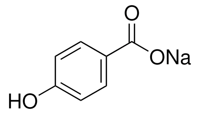 Sodium 4-hydroxybenzoate structure, CAS 114-63-6