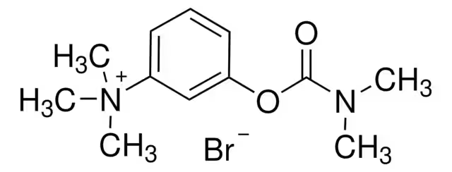 Neostigmine bromide structure, CAS 114-80-7