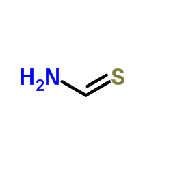 Thioformamide structure, CAS 115-08-2