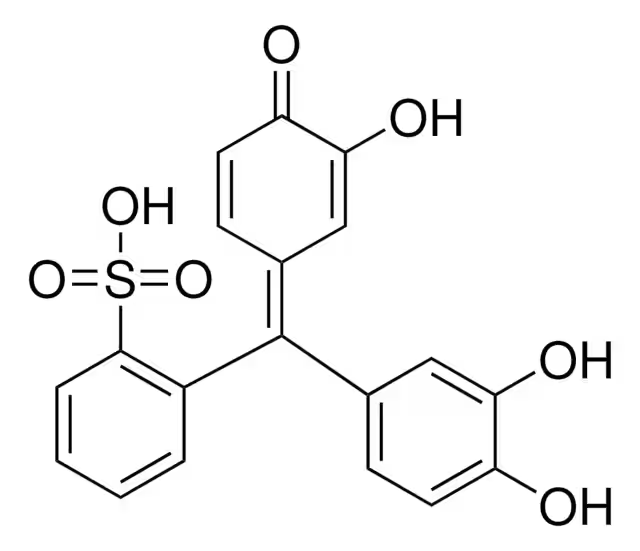 Pyrocatechol Violet structure, CAS 115-41-3