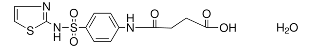 Succinylsulfathiazole structure, CAS 116-43-8