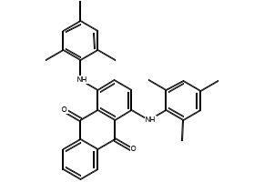 Solvent Blue 104 structure, CAS 116-75-6