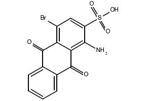 Bromaminic acid structure, CAS 116-81-4