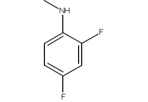 2,4-Difluoro-N-methylaniline structure, CAS 138564-16-6