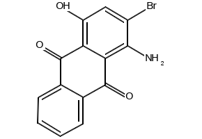 Disperse Violet 17 structure, CAS 116-82-5