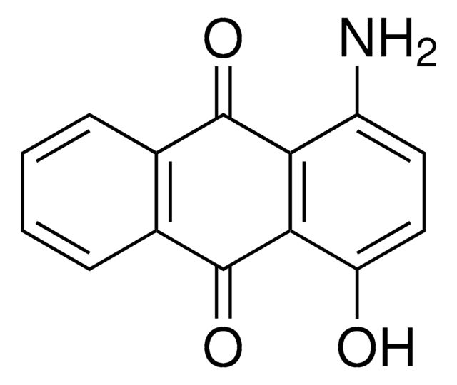 1-Amino-4-hydroxyanthraquinone structure, CAS 116-85-8