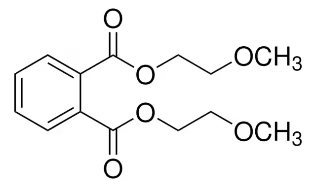 Bis(2-methoxyethyl) phthalate structure, CAS 117-82-8