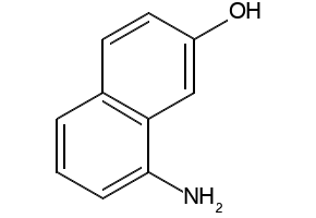 1-Amino-7-naphthol structure, CAS 118-46-7
