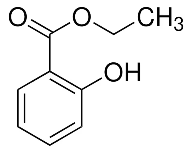 Ethyl salicylate structure, CAS 118-61-6
