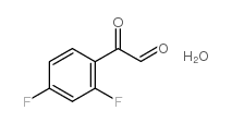 2,4-Difluorophenylglyoxal monohydrate structure, CAS 79784-36-4