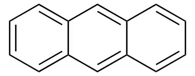 Anthracene structure, CAS 120-12-7