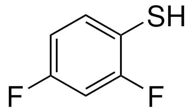 2,4-Difluorothiophenol structure, CAS 1996-44-7