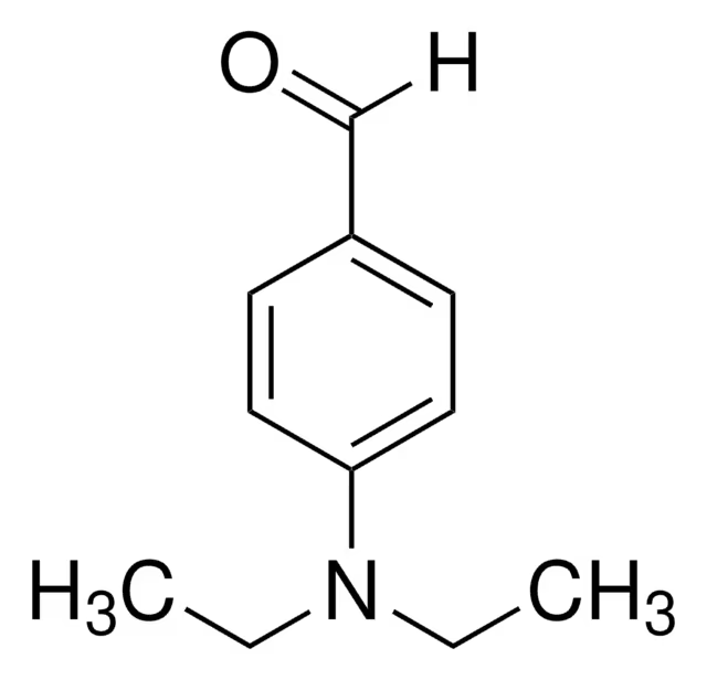 4-Diethylaminobenzaldehyde structure, CAS 120-21-8