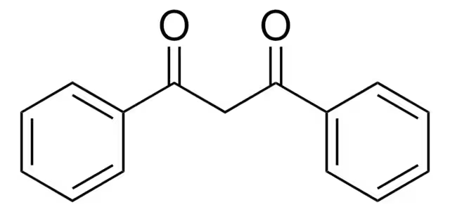 Dibenzoylmethane structure, CAS 120-46-7