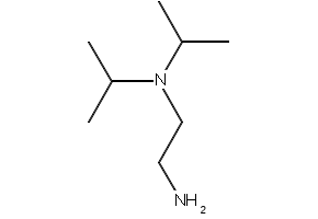 2-Aminoethyldiisopropylamine structure, CAS 121-05-1