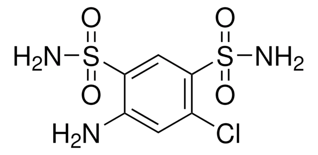 4-Amino-6-chlorobenzene-1,3-disulfonamide structure, CAS 121-30-2