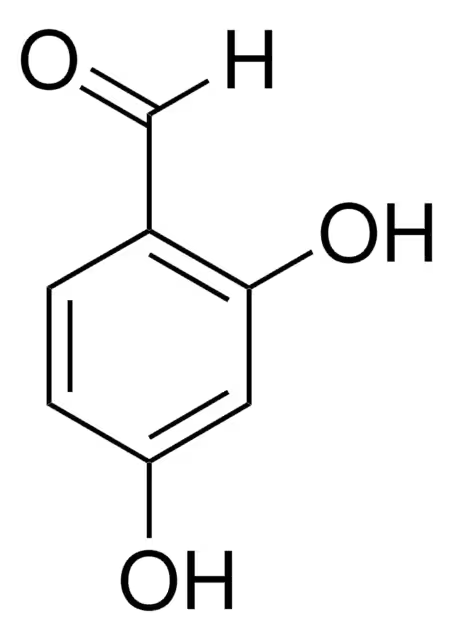 2,4-Dihydroxybenzaldehyde structure, CAS 95-01-2