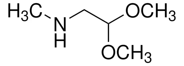 Methylaminoacetaldehyde dimethyl acetal structure, CAS 122-07-6
