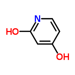 2,4-Dihydroxypyridine structure, CAS 626-03-9
