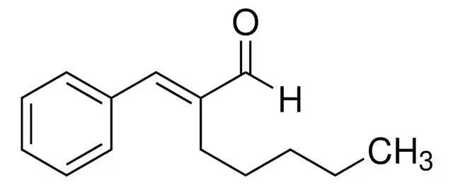 Amylcinnamaldehyde structure, CAS 122-40-7
