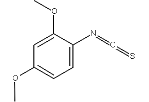2,4-Dimethoxyphenyl isothiocyanate structure, CAS 33904-03-9