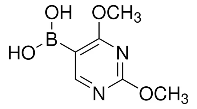 2,4-Dimethoxypyrimidine-5-boronic acid structure, CAS 89641-18-9