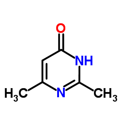 2,4-Dimethyl-6-hydroxypyrimidine structure, CAS 6622-92-0