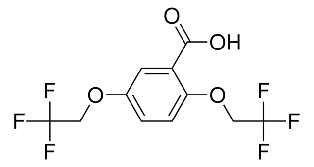 2,5-Bis(2,2,2-trifluoroethoxy)benzoic acid hydrazide structure, CAS 50778-75-1