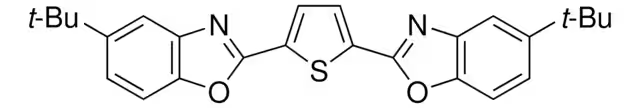 2,5-Bis-(5-tert-butyl-2-benzoxazol-2-yl)thiophene structure, CAS 7128-64-5