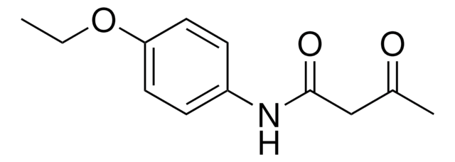 Acetoacet-p-phenetidide structure, CAS 122-82-7
