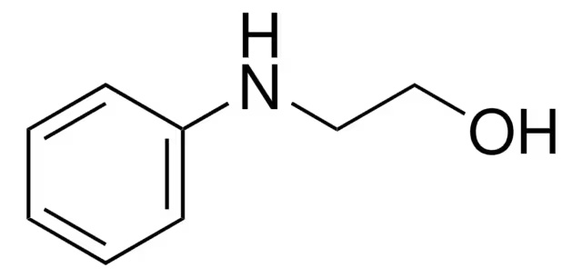 2-Anilinoethanol structure, CAS 122-98-5