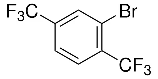 2,5-Bis(trifluoromethyl)bromobenzene structure, CAS 7617-93-8