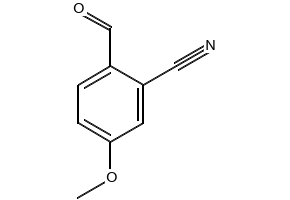 2-CYANO-4-METHOXYBENZALDEHYDE structure, CAS 21962-47-0