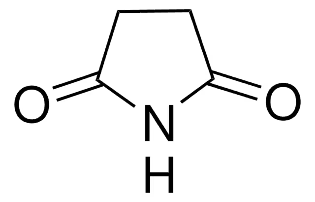 Succinimide structure, CAS 123-56-8
