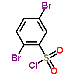 2,5-Dibromobenzenesulphonyl chloride structure, CAS 23886-64-8