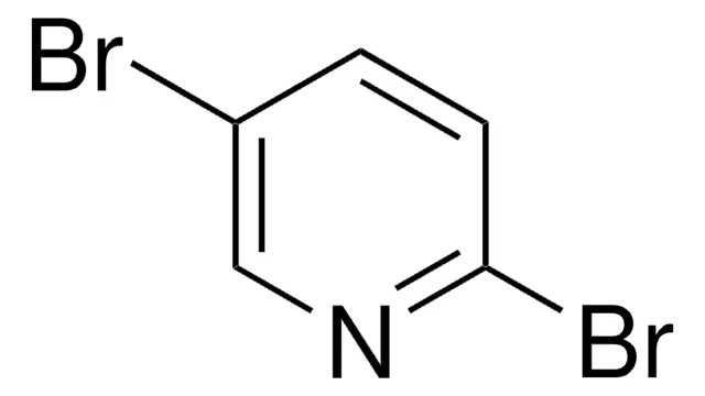 2,5-Dibromopyridine structure, CAS 624-28-2