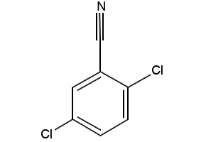 2,5-Dichlorobenzonitrile structure, CAS 21663-61-6