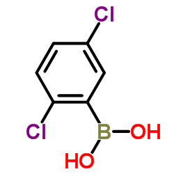 2,5-Dichlorophenylboronic acid structure, CAS 135145-90-3