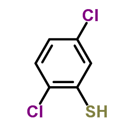 2,5-Dichlorothiophenol structure, CAS 5858-18-4