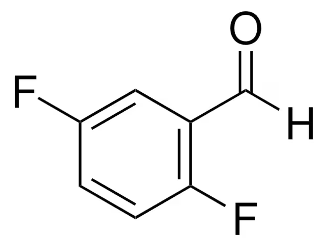 2,5-Difluorobenzaldehyde structure, CAS 2646-90-4