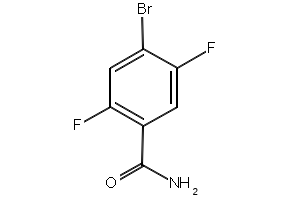 2,5-Difluorobenzamide structure, CAS 85118-03-2