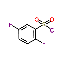 2,5-Difluorobenzenesulphonyl chloride structure, CAS 26120-86-5