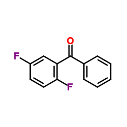 2,5-Difluorobenzophenone structure, CAS 85068-36-6