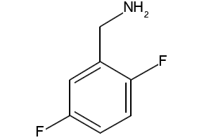 2,5-Difluorobenzylamine structure, CAS 85118-06-5
