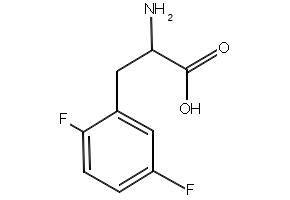 2,5-Difluoro-DL-phenylalanine structure, CAS 32133-38-3