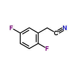 2,5-Difluorophenylacetonitrile structure, CAS 69584-87-8