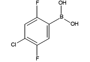 2,5-Difluorophenylboronic acid structure, CAS 193353-34-3