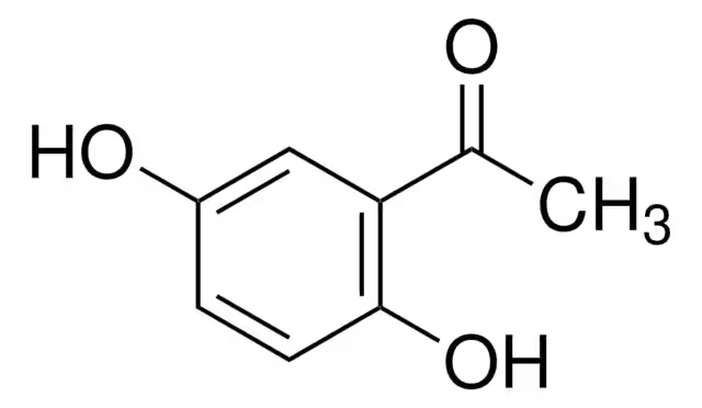 2,5-Dihydroxyacetophenone structure, CAS 490-78-8