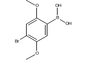 2,5-Dimethoxyphenylboronic acid structure, CAS 107099-99-0